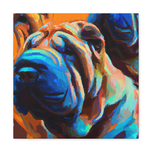 Shar Pei Surrealism - Canvas