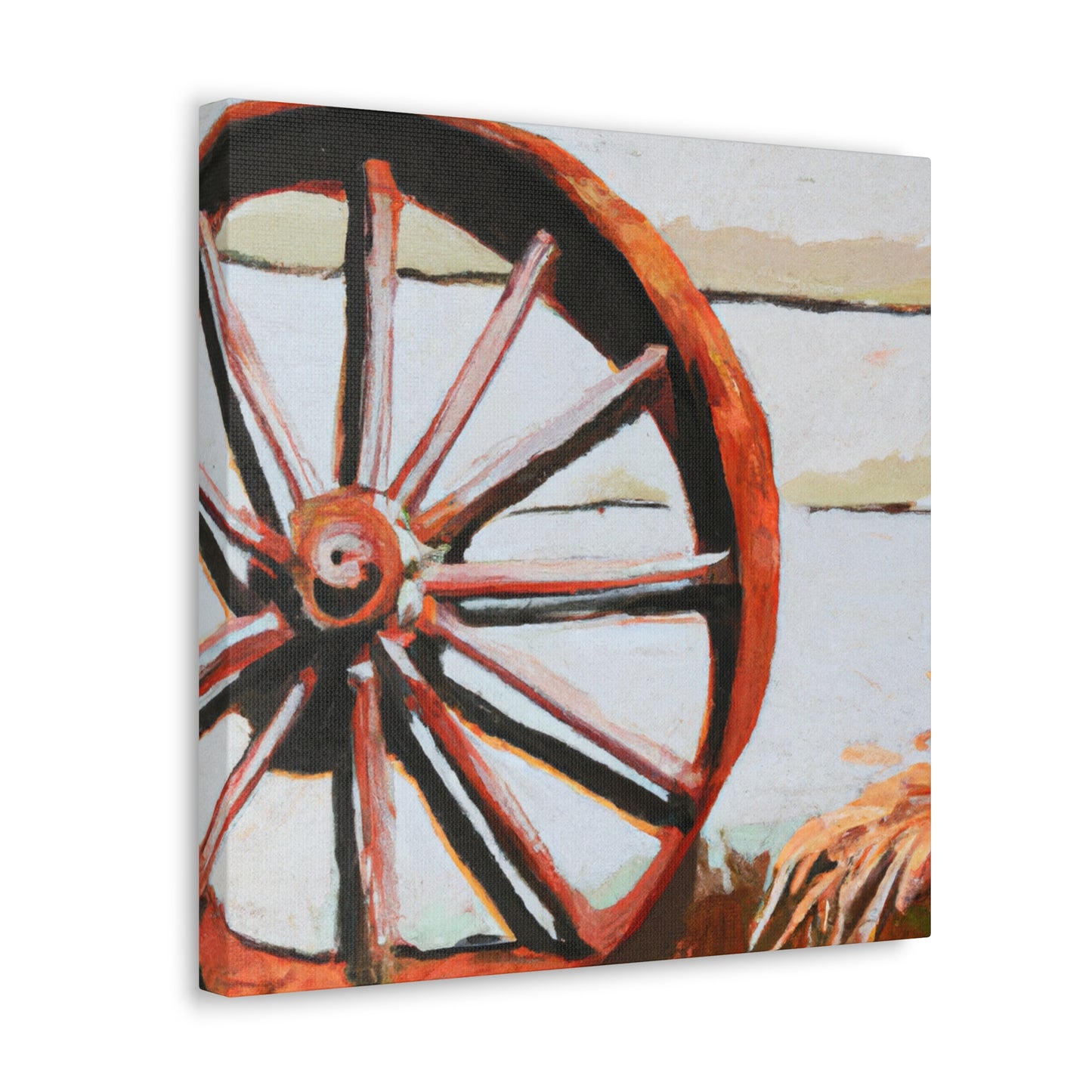 "Wheel of Life's Journey" - Canvas