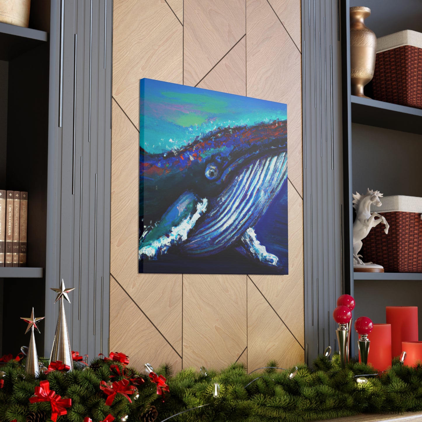 Humpback Whale Beauty. - Canvas