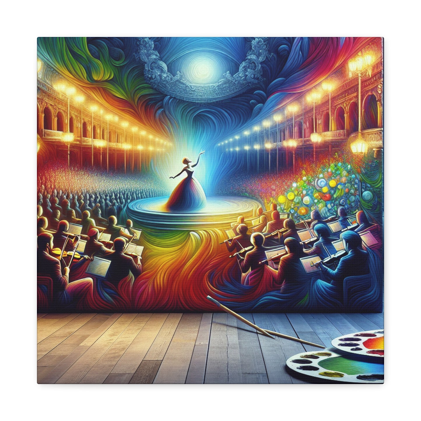 Opera Euphoria Ascends - Canvas