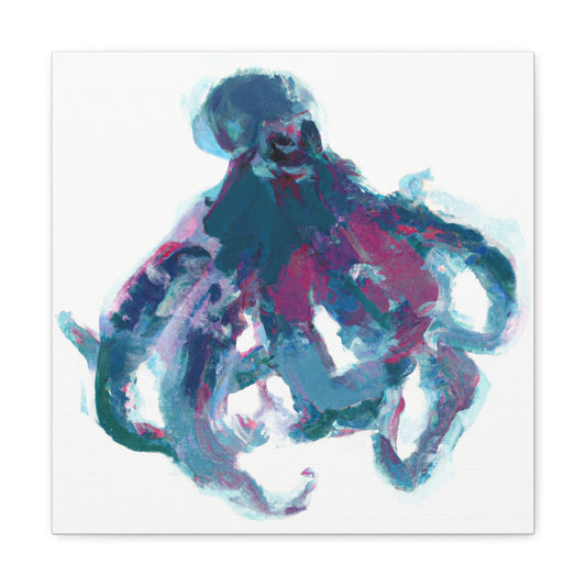 Octopus Abstract Expression - Canvas