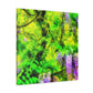 "Wisteria in Flux" - Canvas