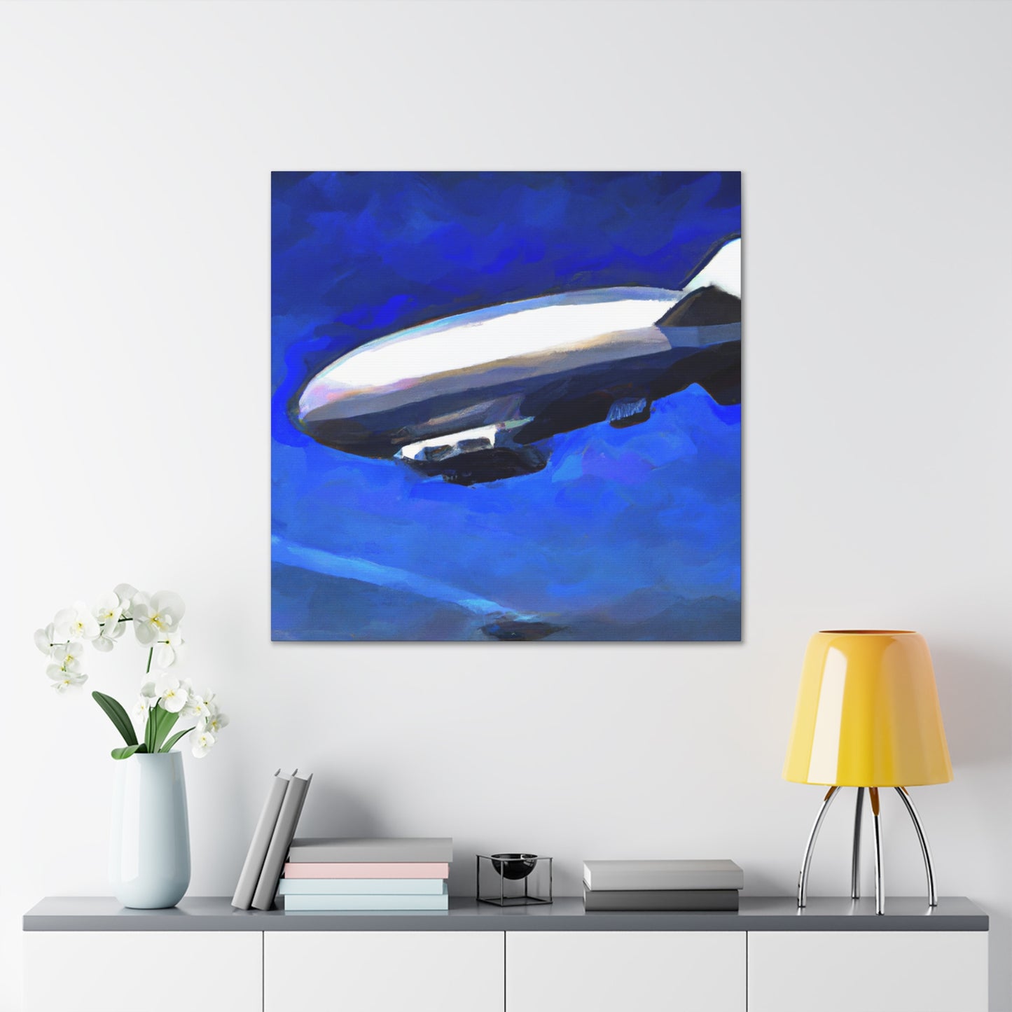 Floating Awe Blimp - Canvas