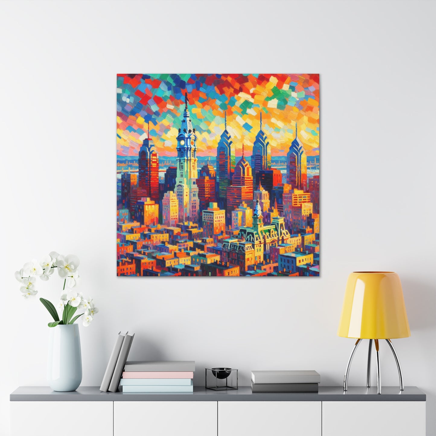 "Vibrant Philadelphia Landscapes" - Canvas