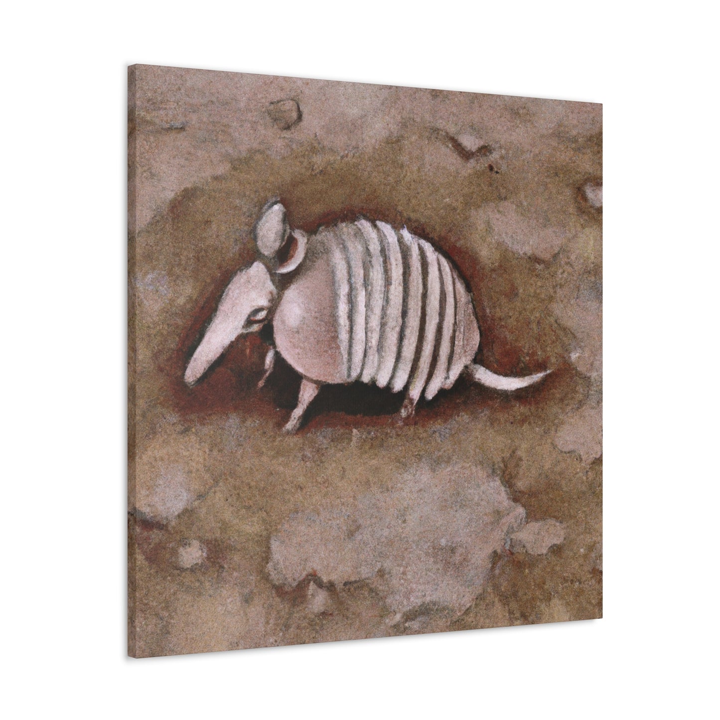 Armadillo Impressionism - Canvas