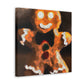 Gingerbread Man Delight - Canvas