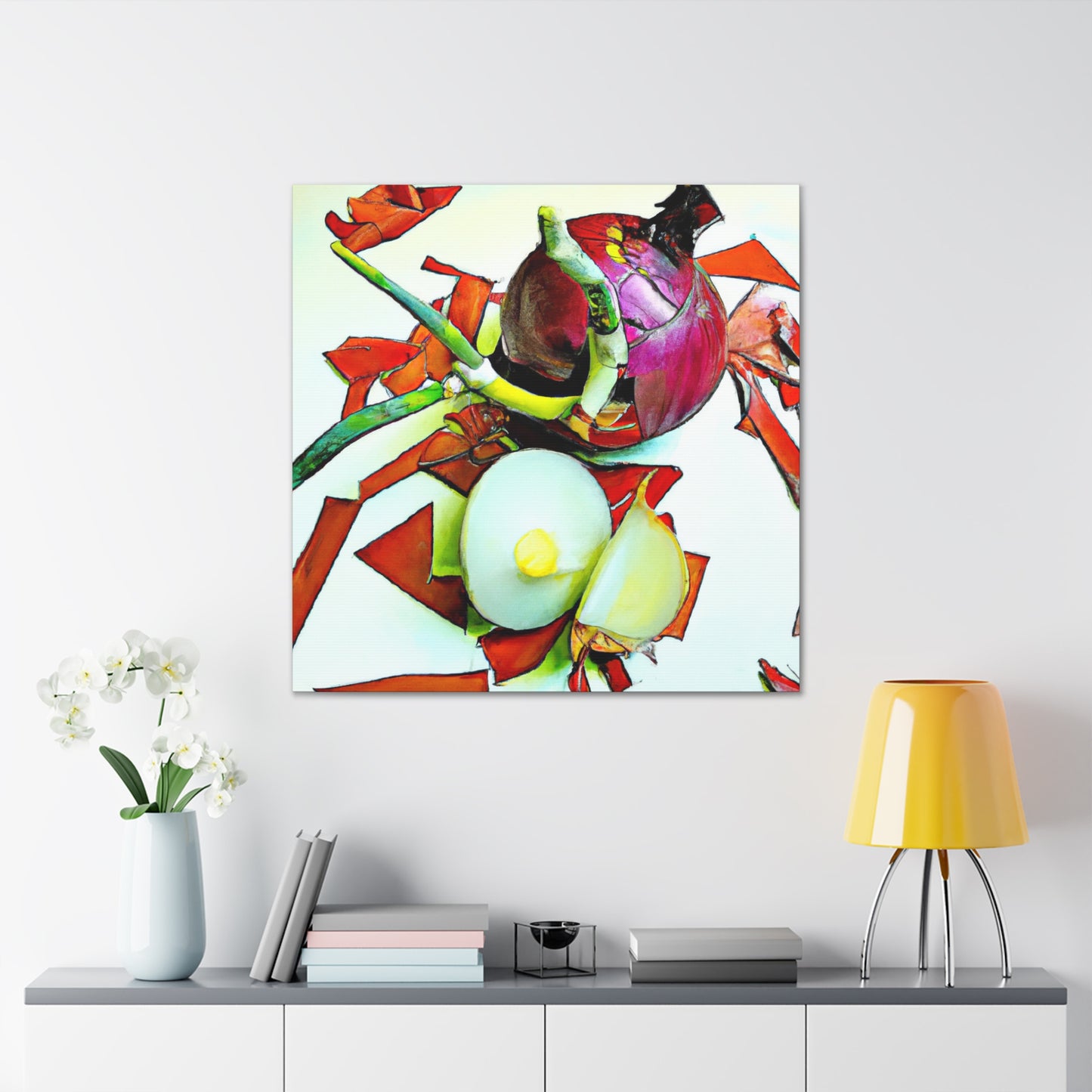 Onion Abstraction Dreams - Canvas