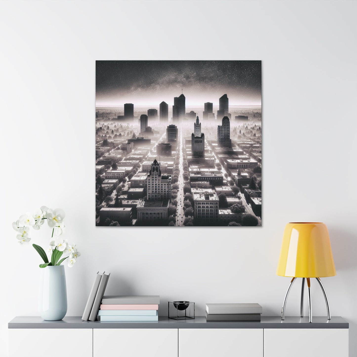 "Golden Haven Timeless Beauty" - Canvas