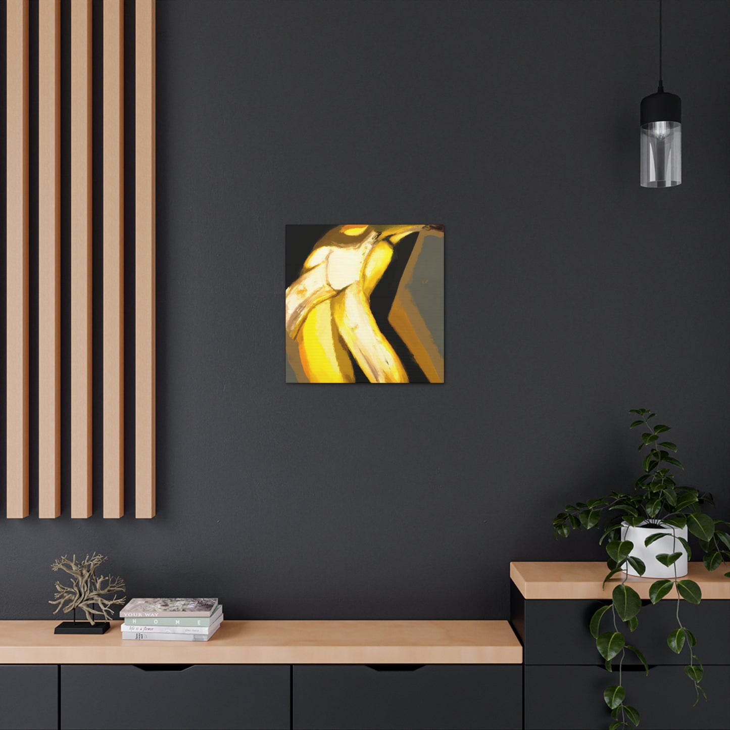 Bananna's Digital Delight - Canvas