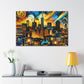 "Gilded City Symphony" - Canvas