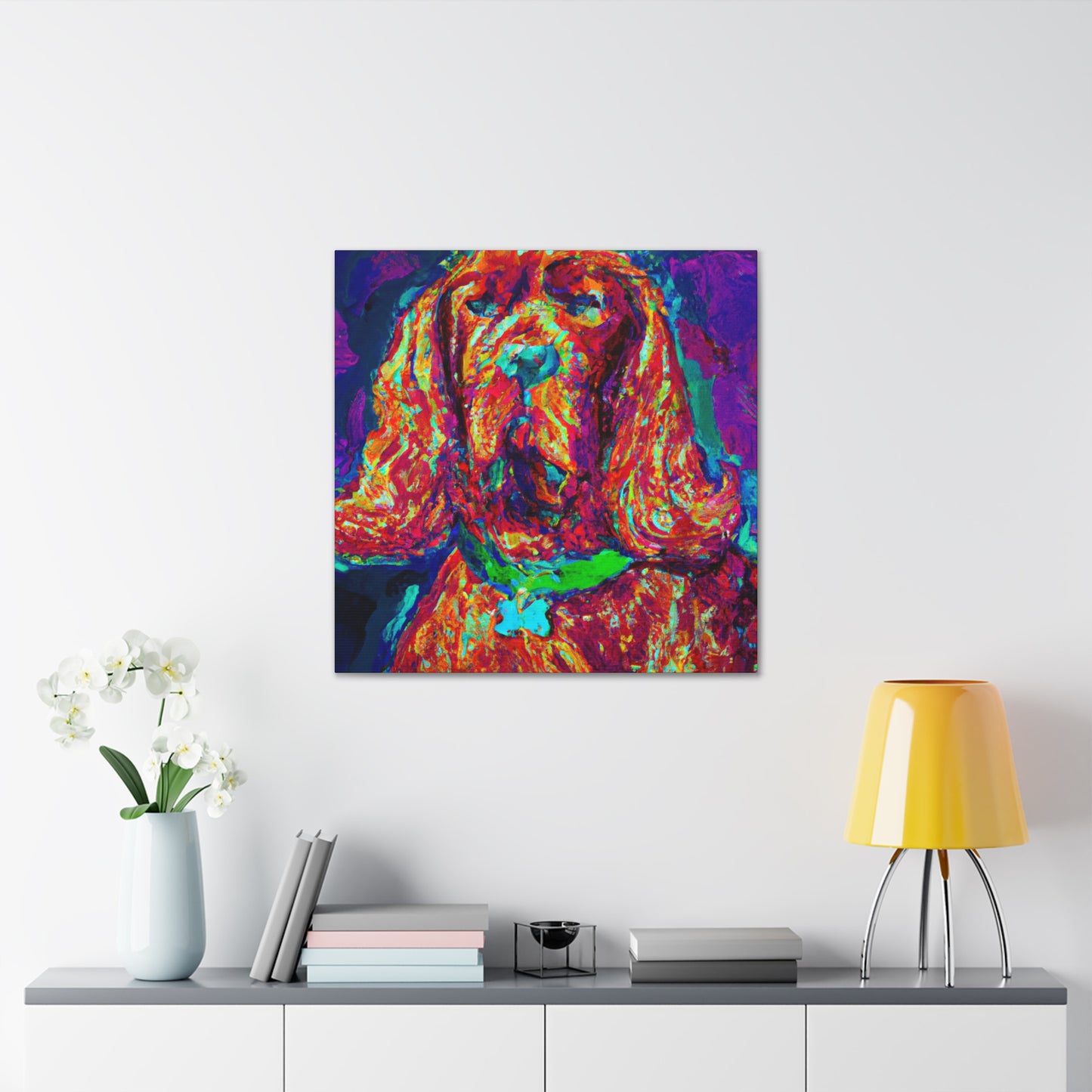 "Irish Setter Impressionism" - Canvas