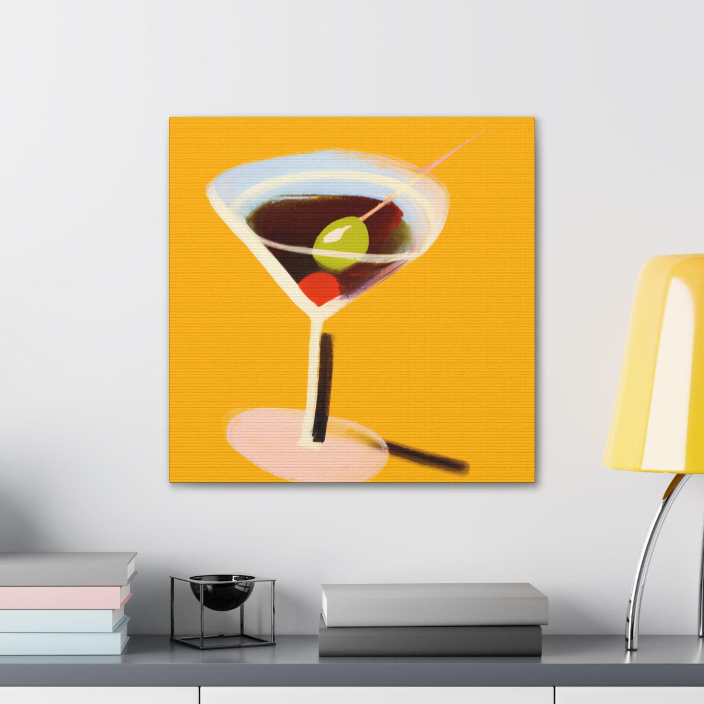 Martinis on a Canvas - Canvas