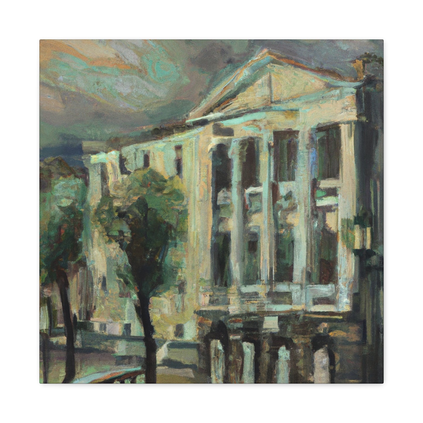 A Georgian Impressionism - Canvas