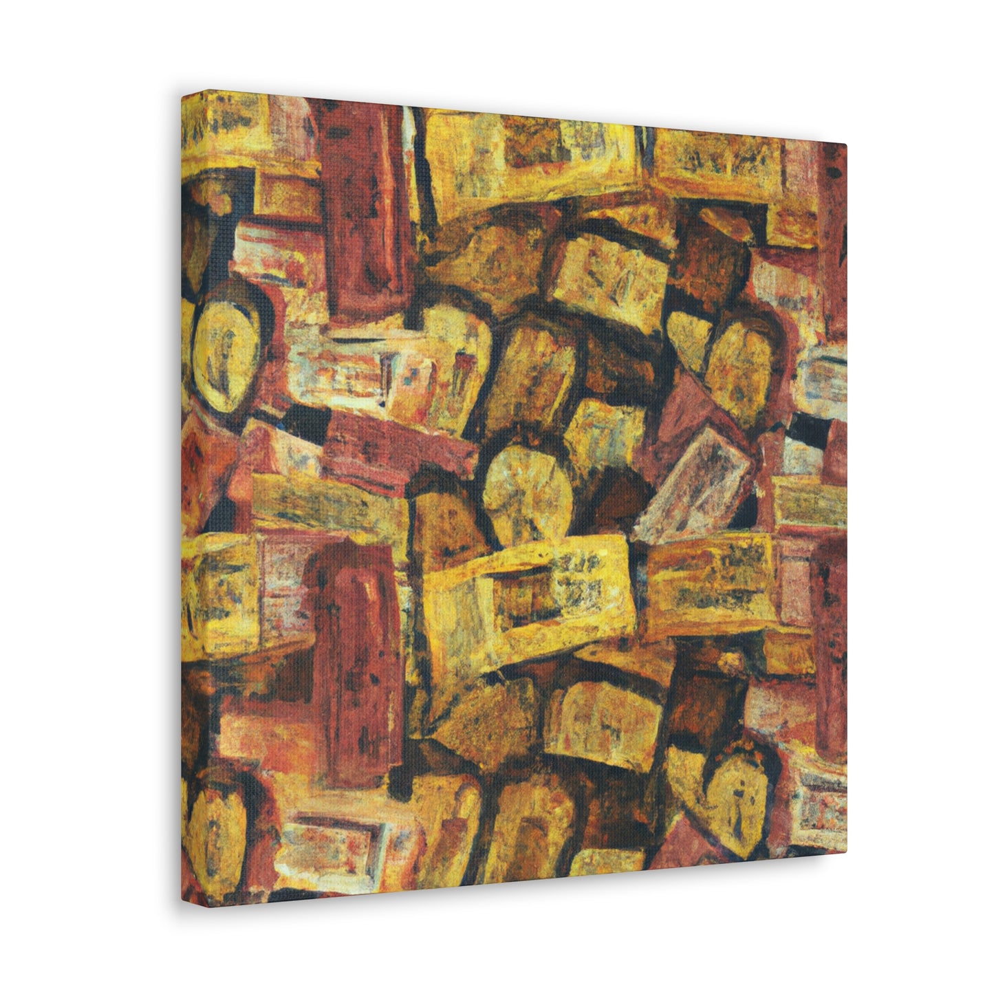 "Movie Ticket Impressionism" - Canvas