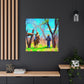 Ponderosa in Impressionism - Canvas