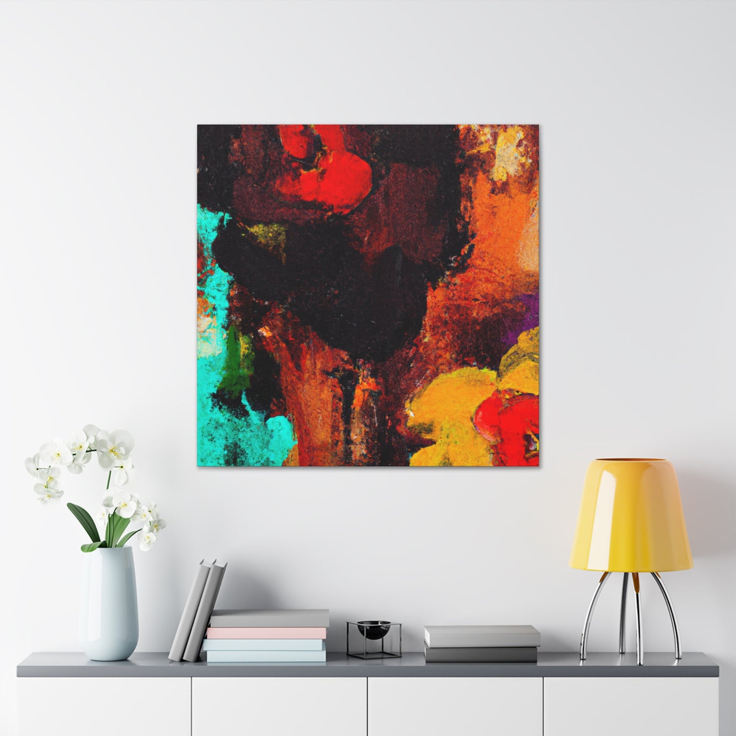 "Youthful Orbit of Color" - Canvas