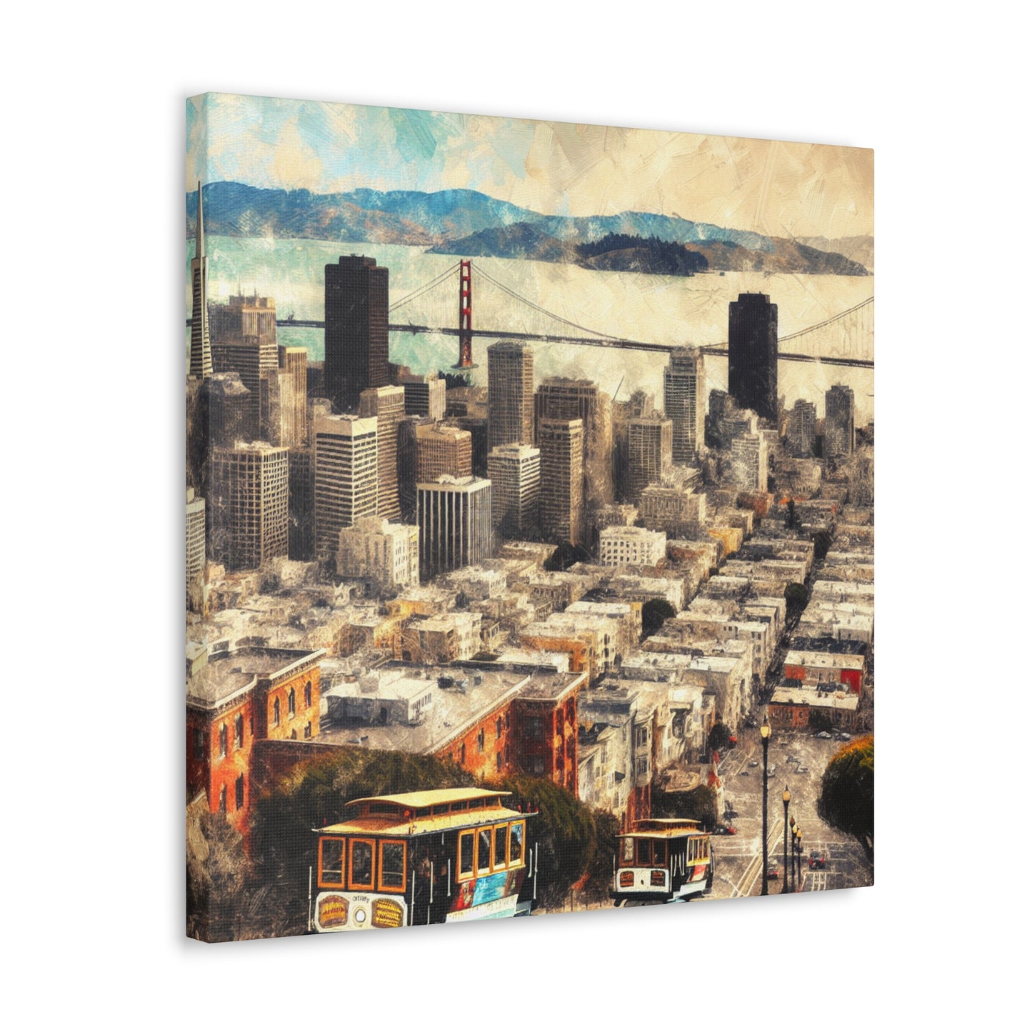 "City by the Bay" - Canvas