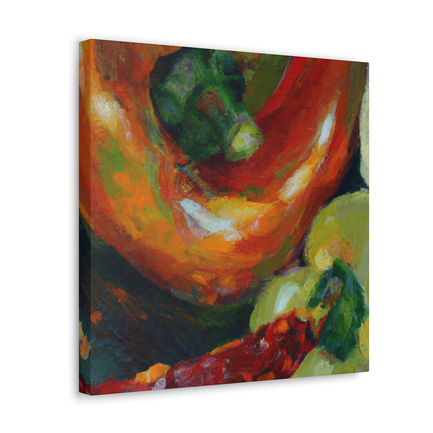 "Peppers in Impressionism" - Canvas