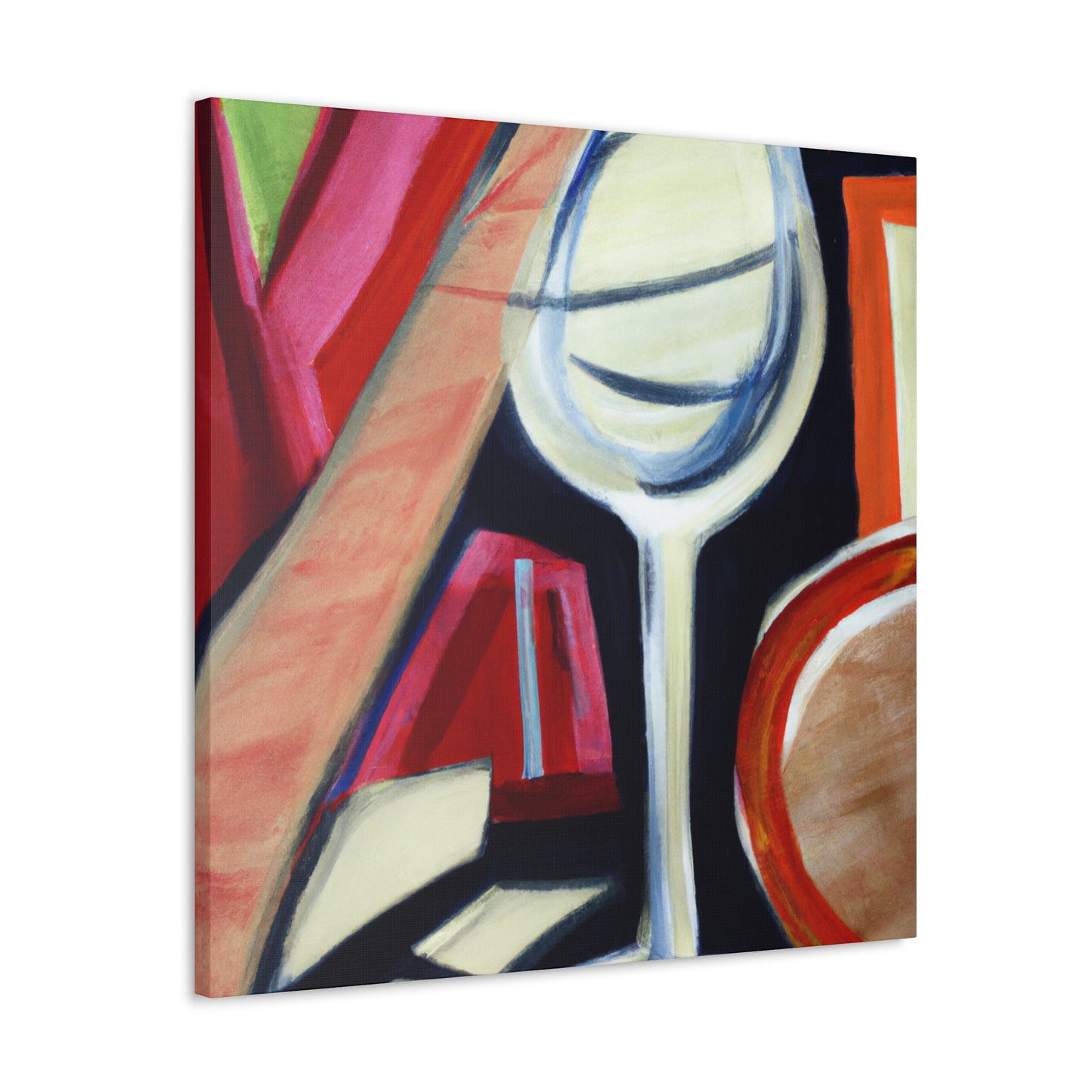 "Glow of the Wineglass" - Canvas