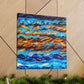 "Ocean Wave Euphoria" - Canvas