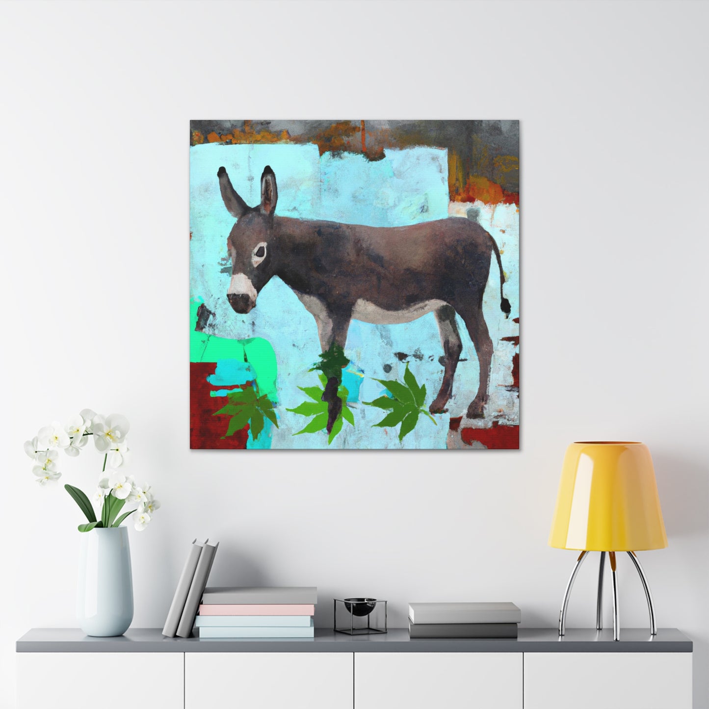 Ode to Donkey Art - Canvas