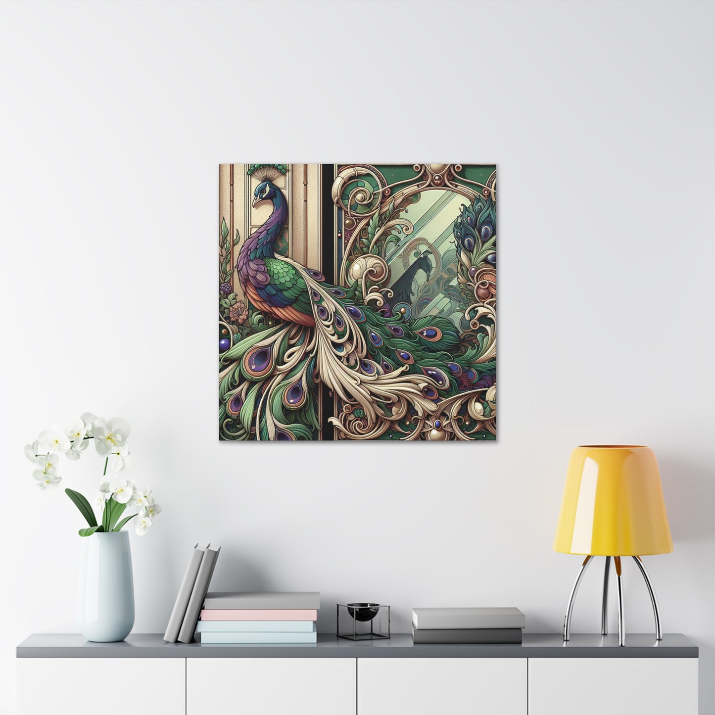 Ethereal Embrace of Nature - Canvas