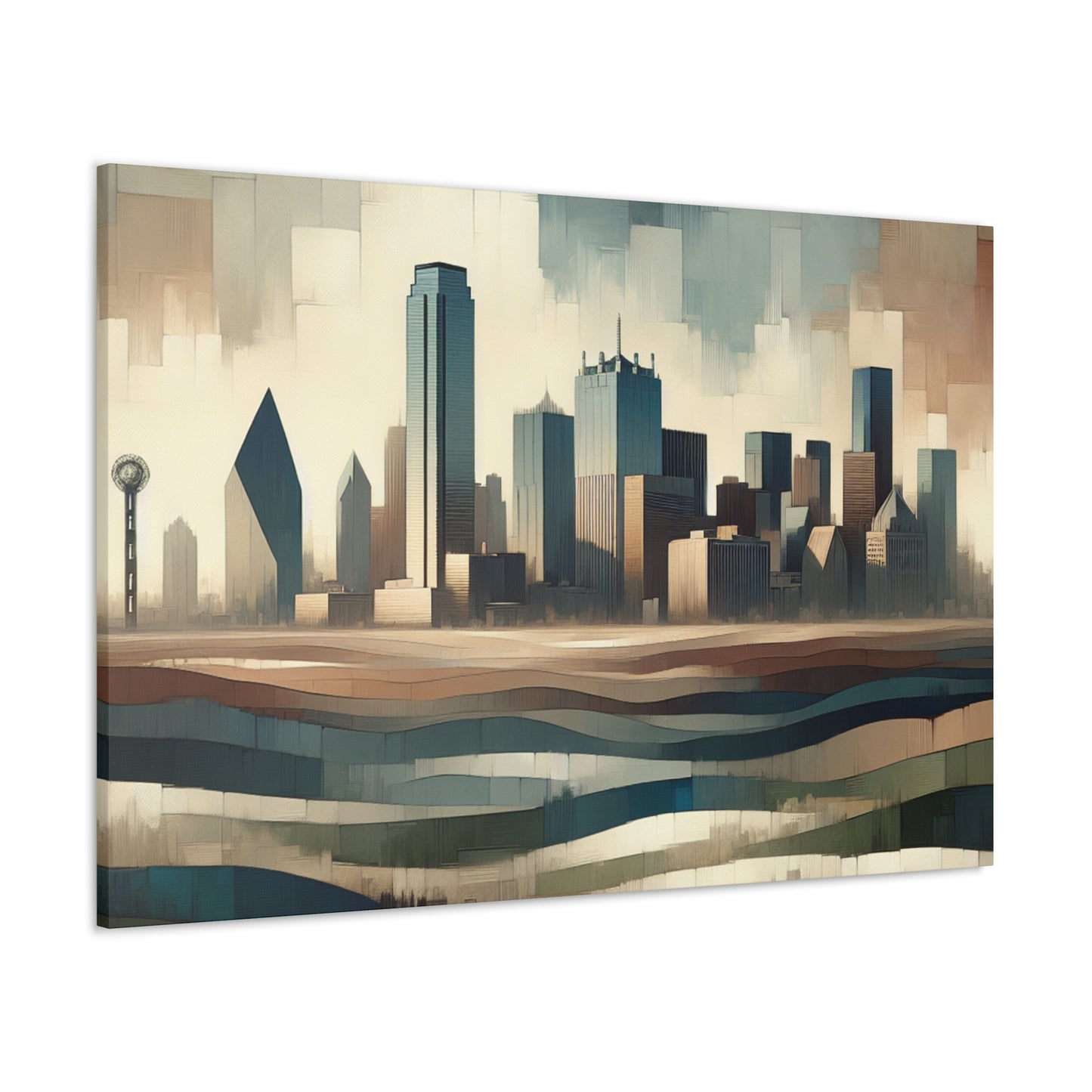 "Vivid Visions of Dallas" - Canvas