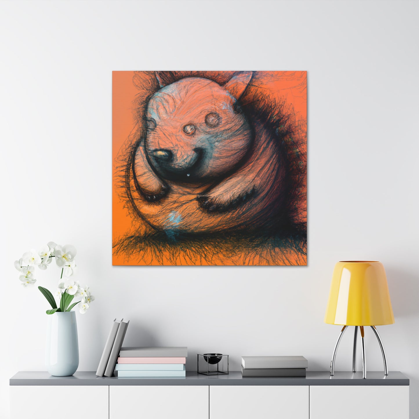 Wombat: Surreal Dream - Canvas