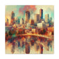 "Southern Skylines Unveiled" - Canvas