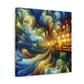 Intoxicated Nightfall Euphoria - Canvas