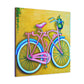 Riding on the Bicycle - Canvas