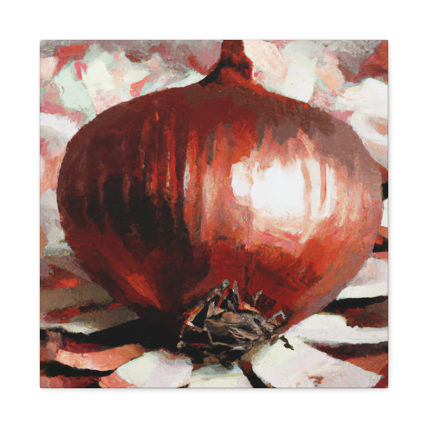 Onion in Baroque - Canvas