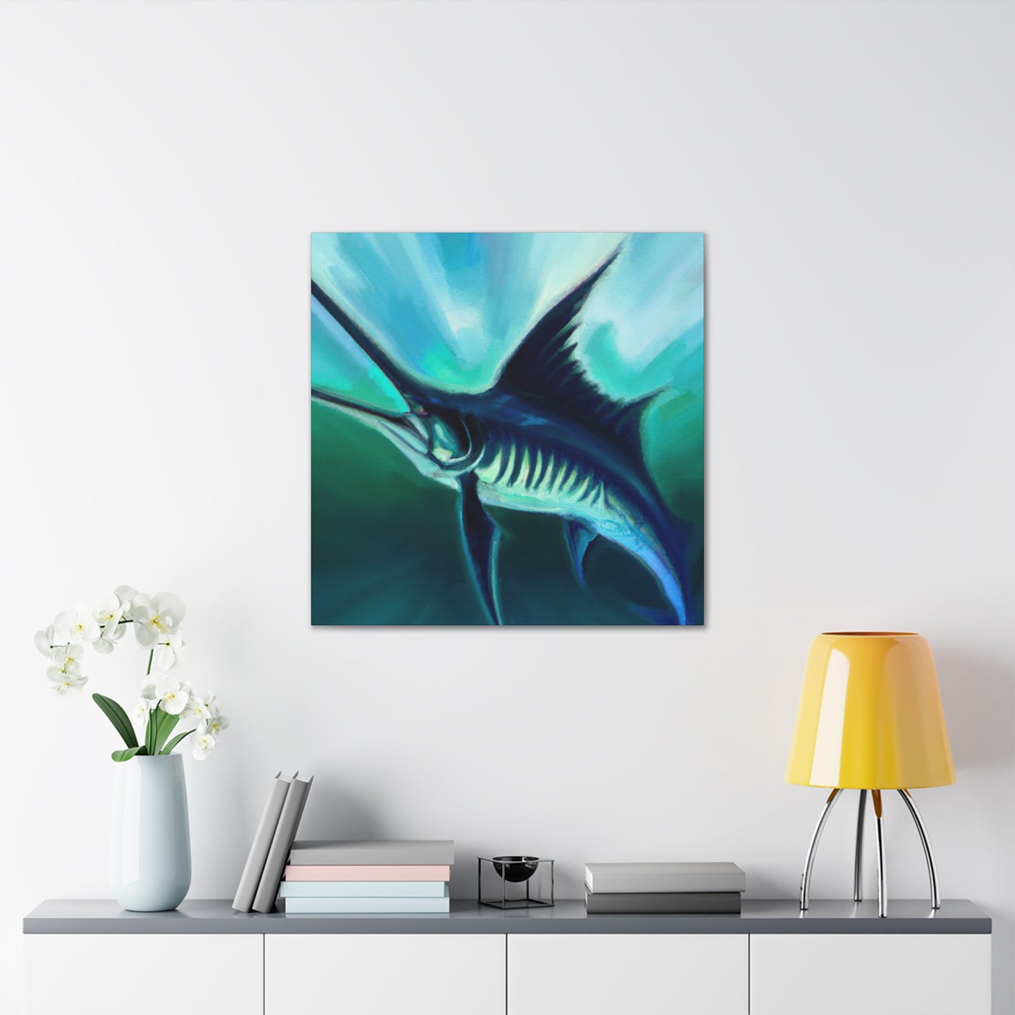 Swordfish of Impressionism - Canvas