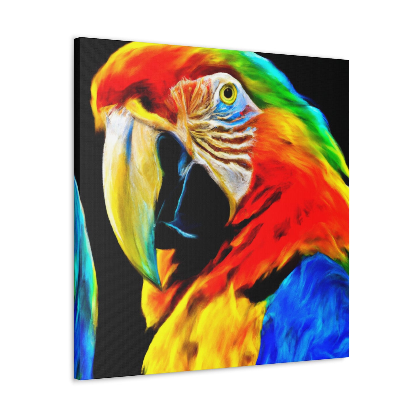 "Sky of Tropical Birds" - Canvas