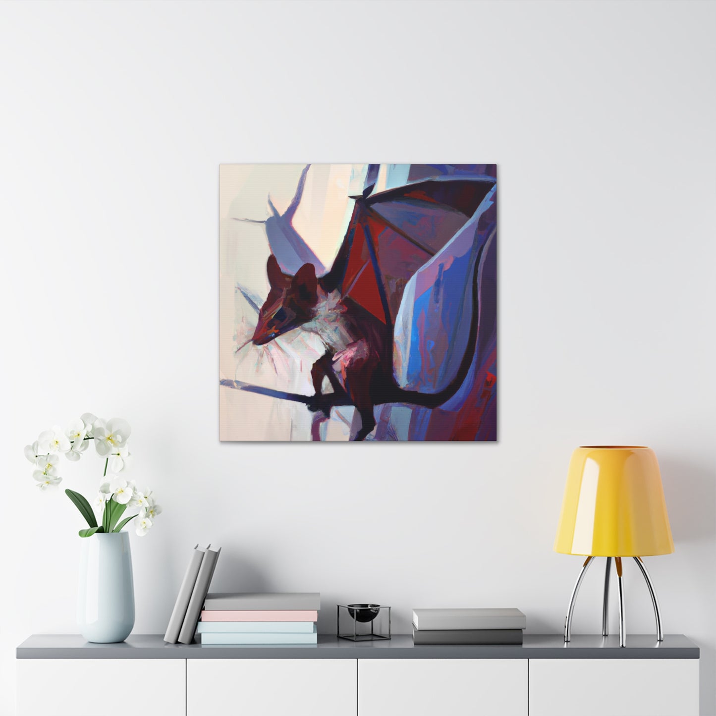 "Indian Flying Foxes Dance" - Canvas