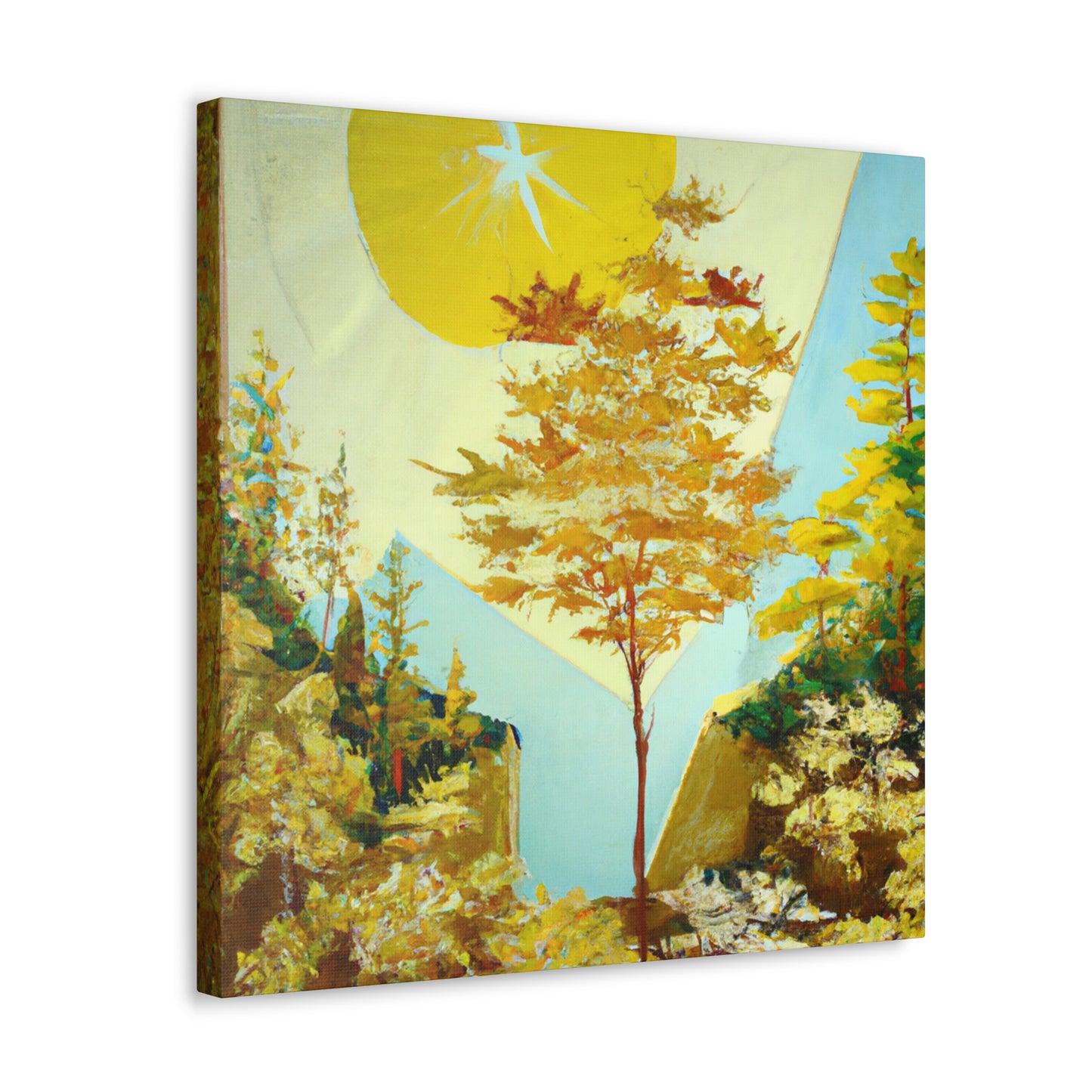 "Maple Majestic Mystery" - Canvas