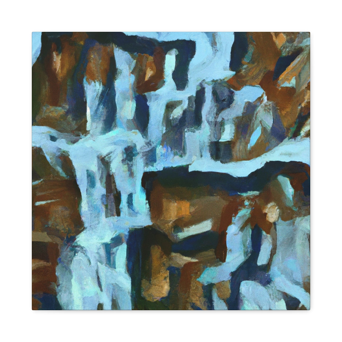 Waterfall in Splendor - Canvas