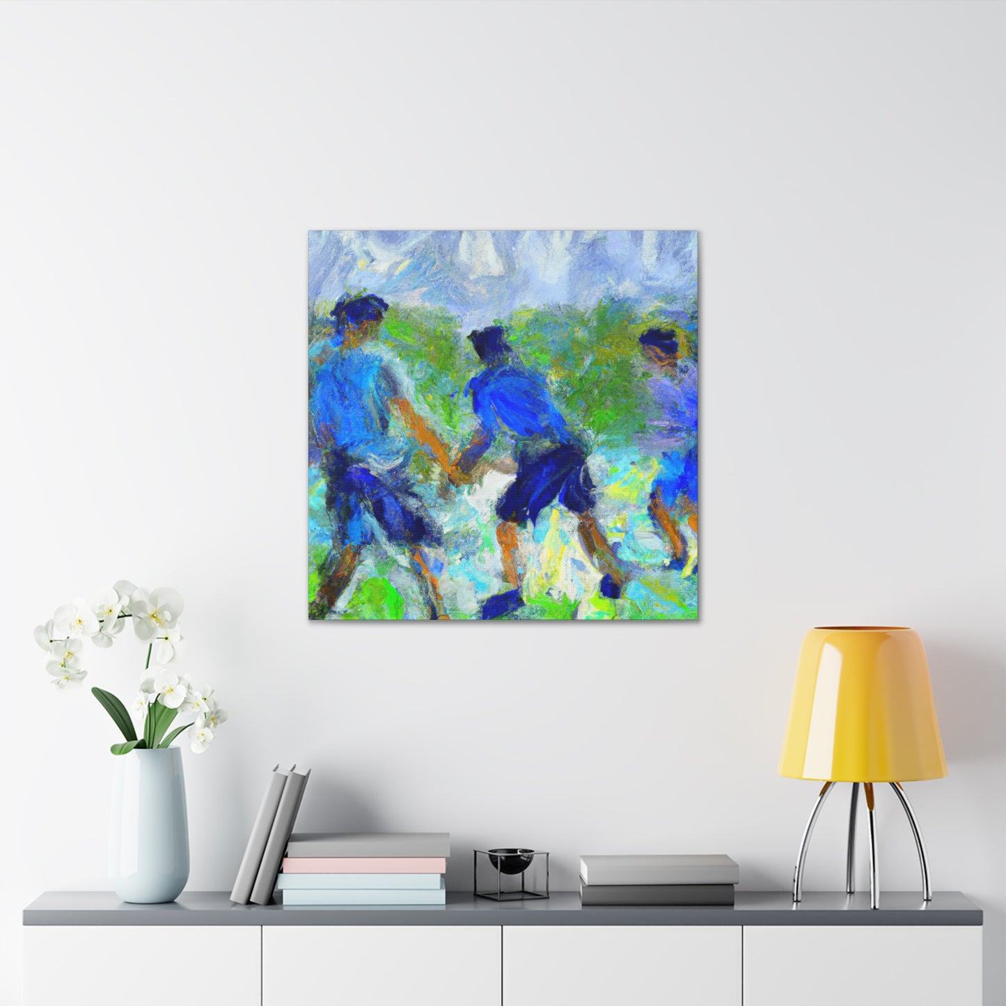 Playing in the Park - Canvas