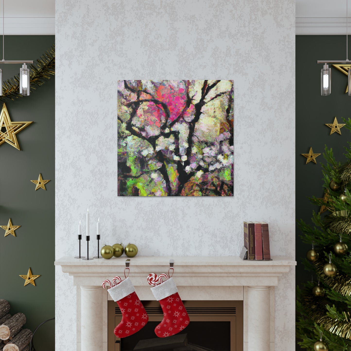 Cherry Blossom Dreamscape - Canvas