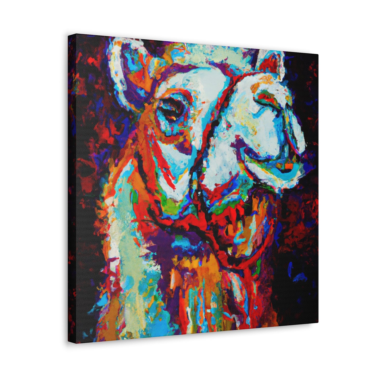 "Bactrian Camel Majesty" - Canvas