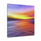 Ocean Sunrise Glows - Canvas