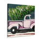 "Christmas Truck Revival Painting" - Canvas