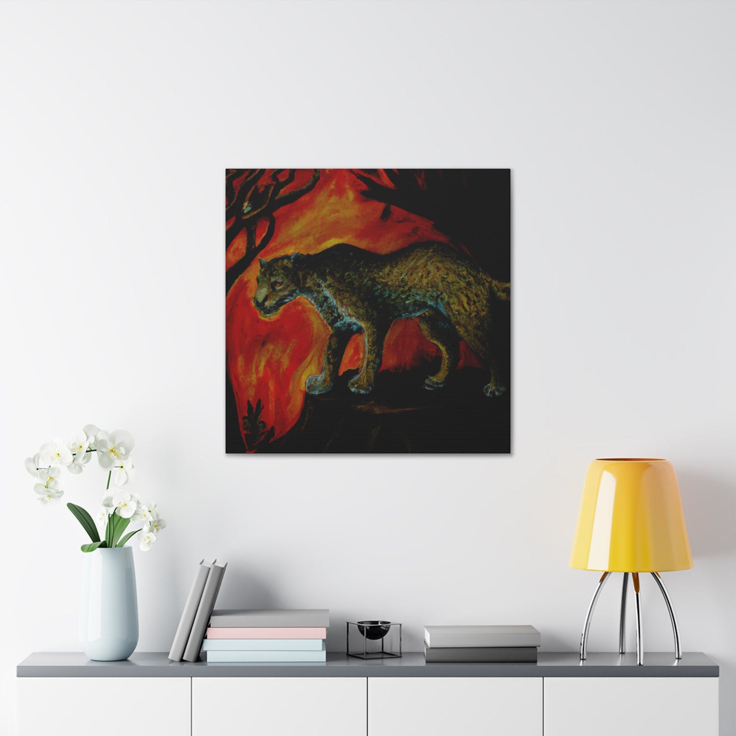 "Leopard in a Dream" - Canvas