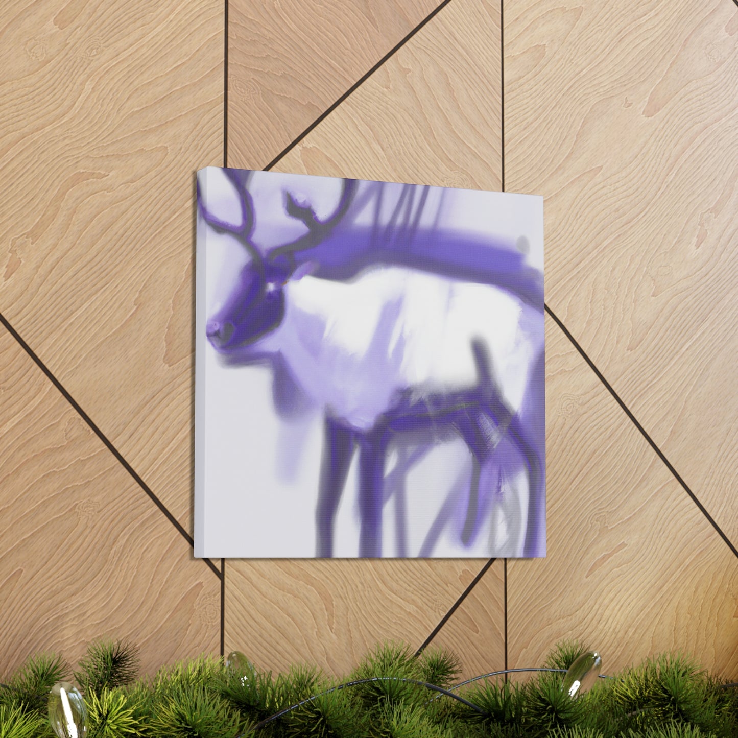 Reindeer in Expressionism - Canvas