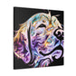 "Golden Retriever Reverie" - Canvas