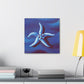 "Starfish Celestial Dance" - Canvas