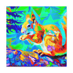 "Squirrel in Fauvism" - Canvas