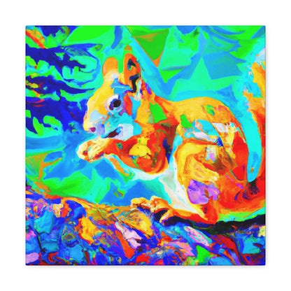 "Squirrel in Fauvism" - Canvas