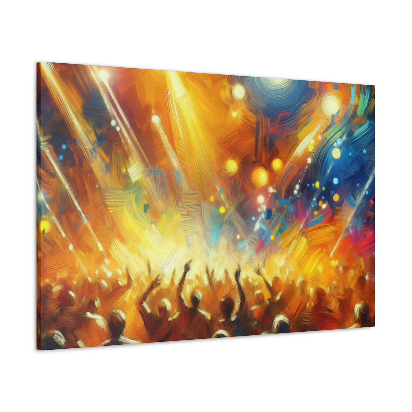 Euphoric Spectrum Unleashed - Canvas