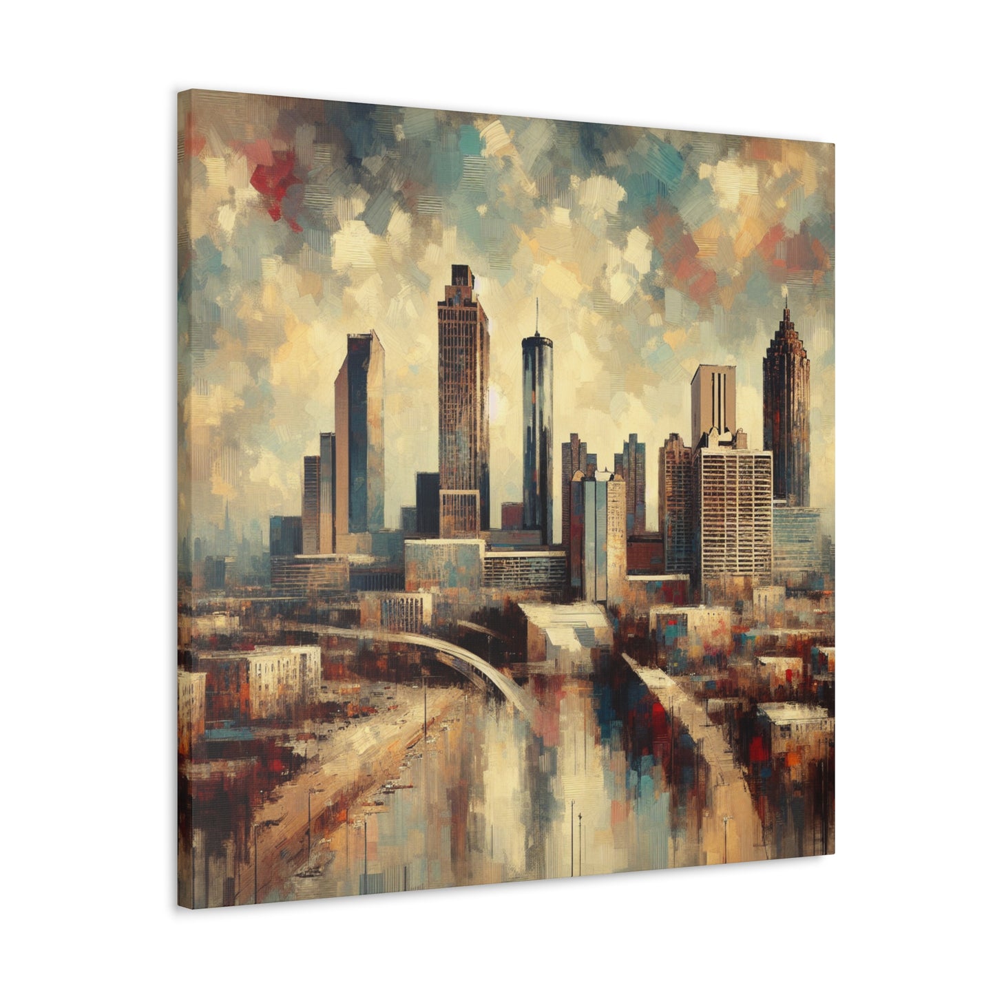 "Urban Symphony Unleashed" - Canvas